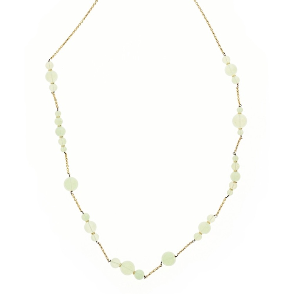JCrew: necklace- long, seafoam beads
